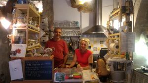 The owners at Zenzero in Siracusa