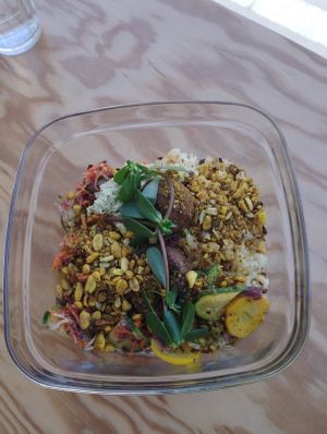 Dragon bowl at Petite Nature in Rennes