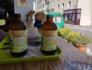 Kombuchas from brittany  at Petite Nature in Rennes
