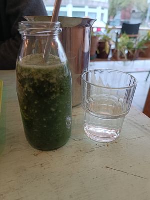 Green juice at Petite Nature in Rennes