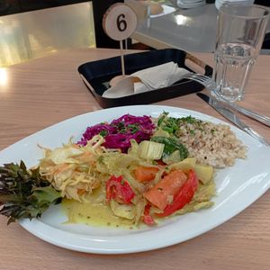 Thai vegetables at Cuit Lu Cru in Colmar