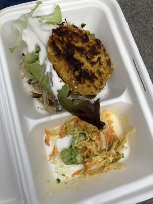 Burger Alsacien  at Cuit Lu Cru in Colmar