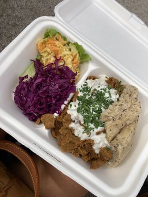 Kebab de seitan  at Cuit Lu Cru in Colmar