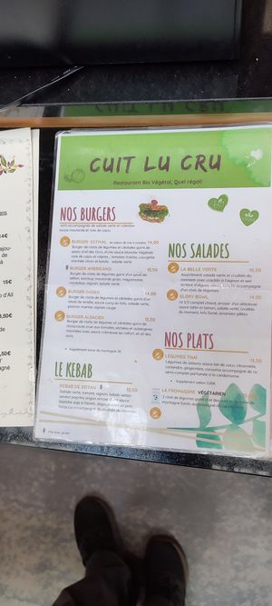 Try the seitan dish and the ginger drink, both are amazing. So much choice! at Cuit Lu Cru in Colmar