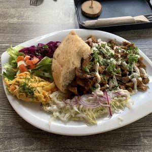 Kebab  at Cuit Lu Cru in Colmar