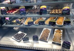 Vegan, gluten free and vegetarian desserts   at Cuit Lu Cru in Colmar