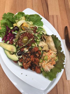 vegan bolognese at Cuit Lu Cru in Colmar