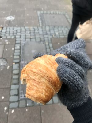 Definitely try the vegan croissant at Cuit Lu Cru in Colmar