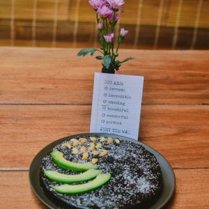 vegan chocolate cake  at Rosie's Cafe in Hoi An