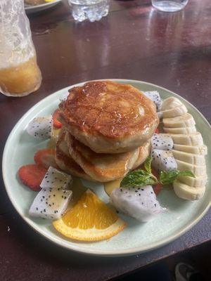 Vegan pancakes 🥞   at Rosie's Cafe in Hoi An