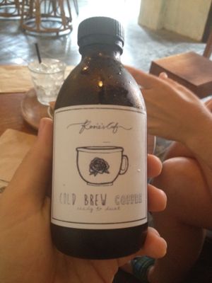 Cold brew coffee at Rosie's Cafe in Hoi An