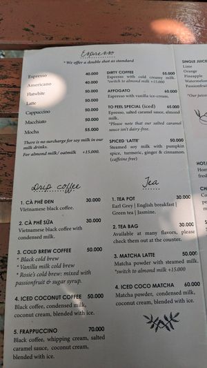  at Rosie's Cafe in Hoi An