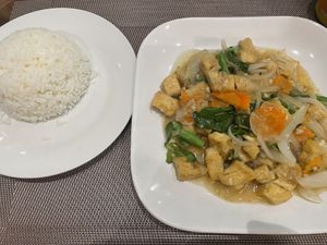 Looks boring,but taste was good  at EuroThai Restaurant  in Phuket