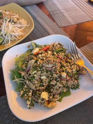 Larb tofu   at EuroThai Restaurant  in Phuket