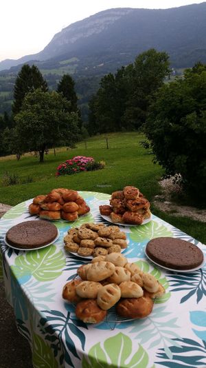 Vegan Pastries at Chez Caro et Seb in Saint-franc