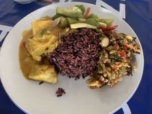 Buffet  at Vegetarian House  in Phuket