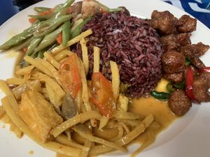 Buffet  at Vegetarian House  in Phuket