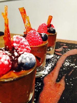 Raw Choc Shots at PURE Cuisine in Bournemouth