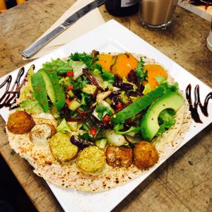 Mediterranean Wrap at PURE Cuisine in Bournemouth