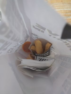 Jackfruit strips at Beatnic - Flatiron in New York City