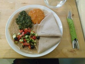 Eritreisches at Superfood in Halle