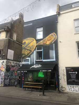 What The Pitta on Brick Lane baby   at What The Pitta in London