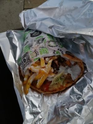 Doner Gyros  at What The Pitta in London