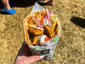   at What The Pitta in London