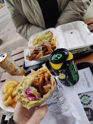 Wrap at What The Pitta in London