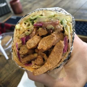 Vegan Döner Kebab :O at What The Pitta in London