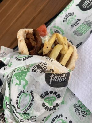 Döner Gyros   at What The Pitta in London