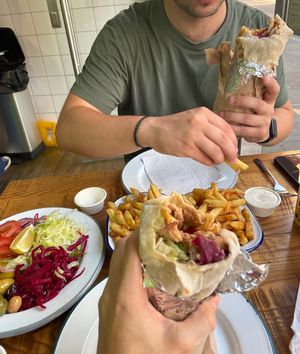   at What The Pitta in London