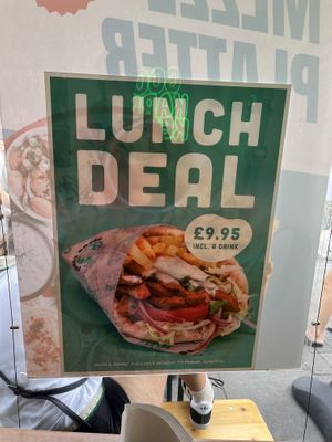 Mon-Fri 12-5.  We wish we lived closer!!  at What The Pitta in London