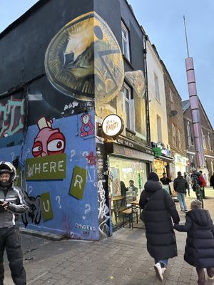   at What The Pitta in London