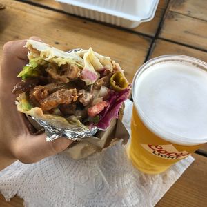 Vegan Doner at What The Pitta in London