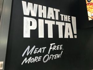 Vegan Turkish fast food  at What The Pitta in London