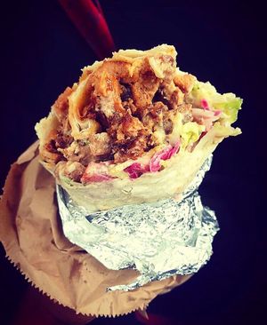 Vegan döner! 🌯 at What The Pitta in London