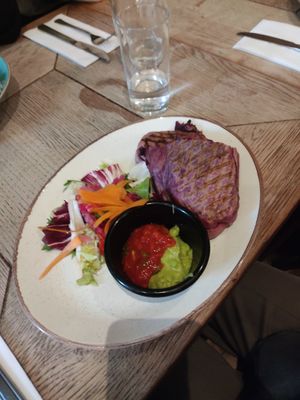 Vegan Beetroot Burrito at Las Iguanas - Stratford Westfield in East London