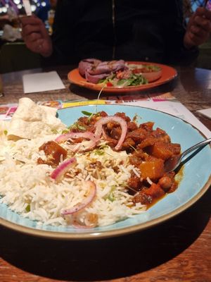 Chilli and burritos at Las Iguanas - Wembley in North West London