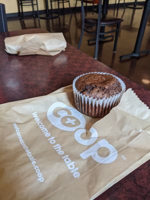 Chocolate Zucchini Muffin at Medford Food Co-op & The Cafe in Medford