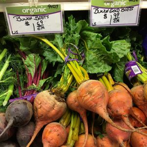 Lovely organic produce department. at Medford Food Co-op & The Cafe in Medford