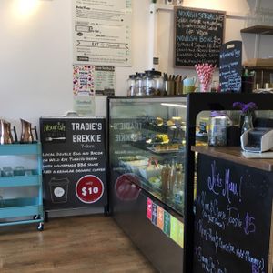 Cafe decor  at Nourish on North  in Batemans Bay