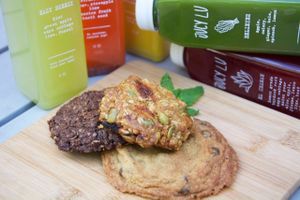 Gluten free cookies - vegan -vegetarian  at Jucy Lu in Miami
