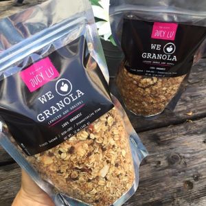 Home made granola  at Jucy Lu in Miami