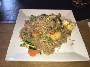 Fried Rice at Linnea & Basilika in Angelholm
