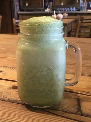 Green natural blend.  at Le Pain Quotidien - Vicente Lopez in Buenos Aires