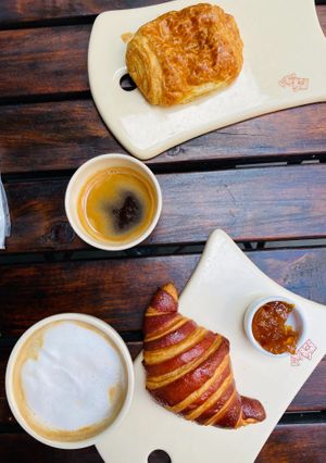 Vegan Croissant and Jam  at Le Pain Quotidien - Vila Nova Conceicao in Sao Paulo