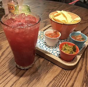 Nibbles.  at Las Iguanas in Nottingham
