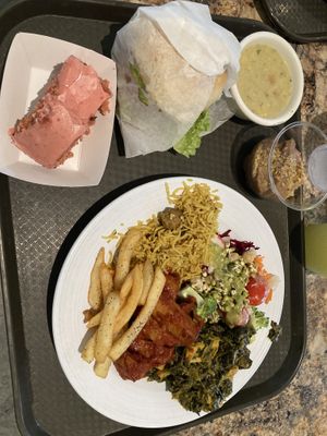   at Govinda's in Houston