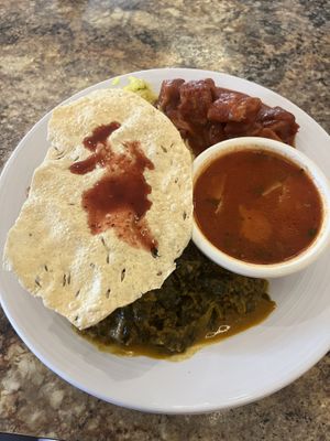   at Govinda's in Houston